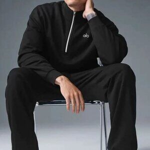 New With Tag ALO Yoga Set 1/4 Zip Pullover